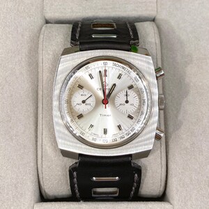 Wczesny zegarek CERTINA CHRONOGRAPH Timer Argonaut z lat 70. - nigdy nie noszony, zasilany mechanizmem Valjoux 23