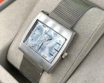 Relógio SEIKO TV 2559 de alta frequência, vintage de 1969, em bom estado.