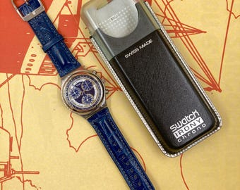 VINTAGE 1995 SWATCH IRONY Chronograph 