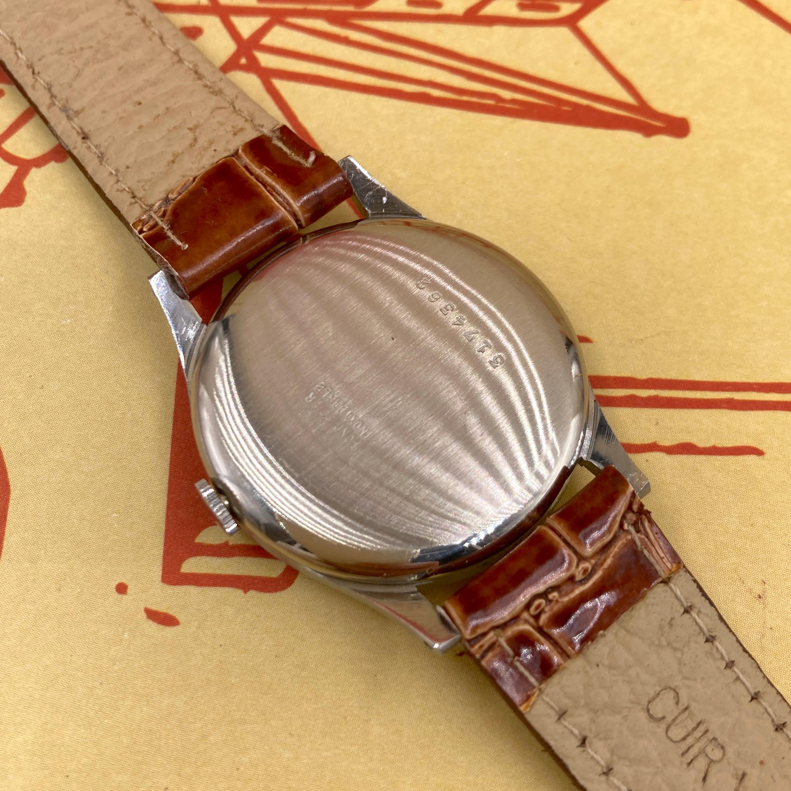 ☆Swiss名門.MOERIS☆1950-1960年代ヴィンテージ手巻式☆稼働❣️
