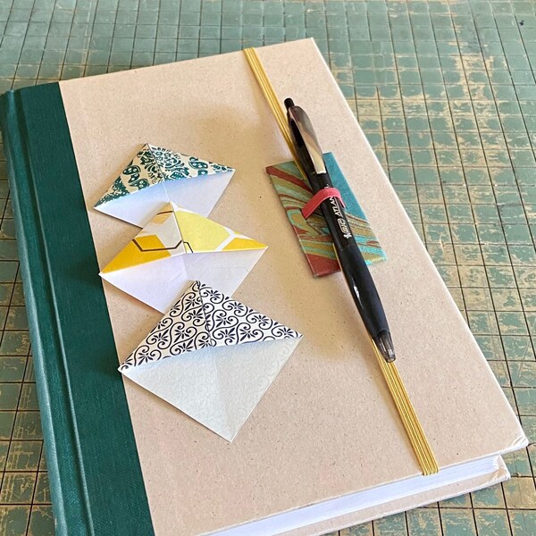 Elastic Bookmark Etsy