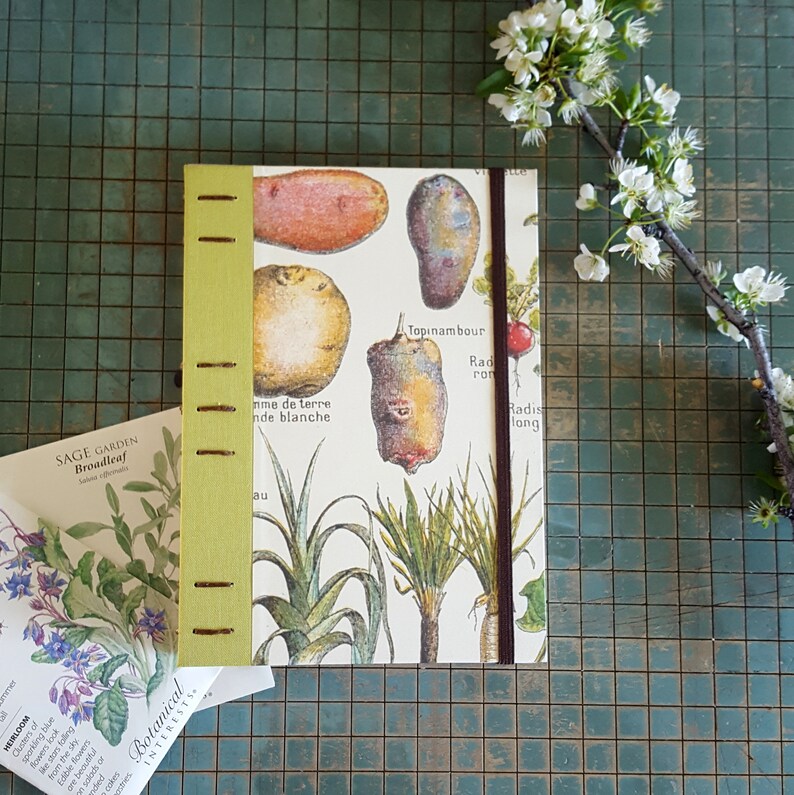 Garden Journal Gardening Planner Flower Or Vegetable Garden Etsy