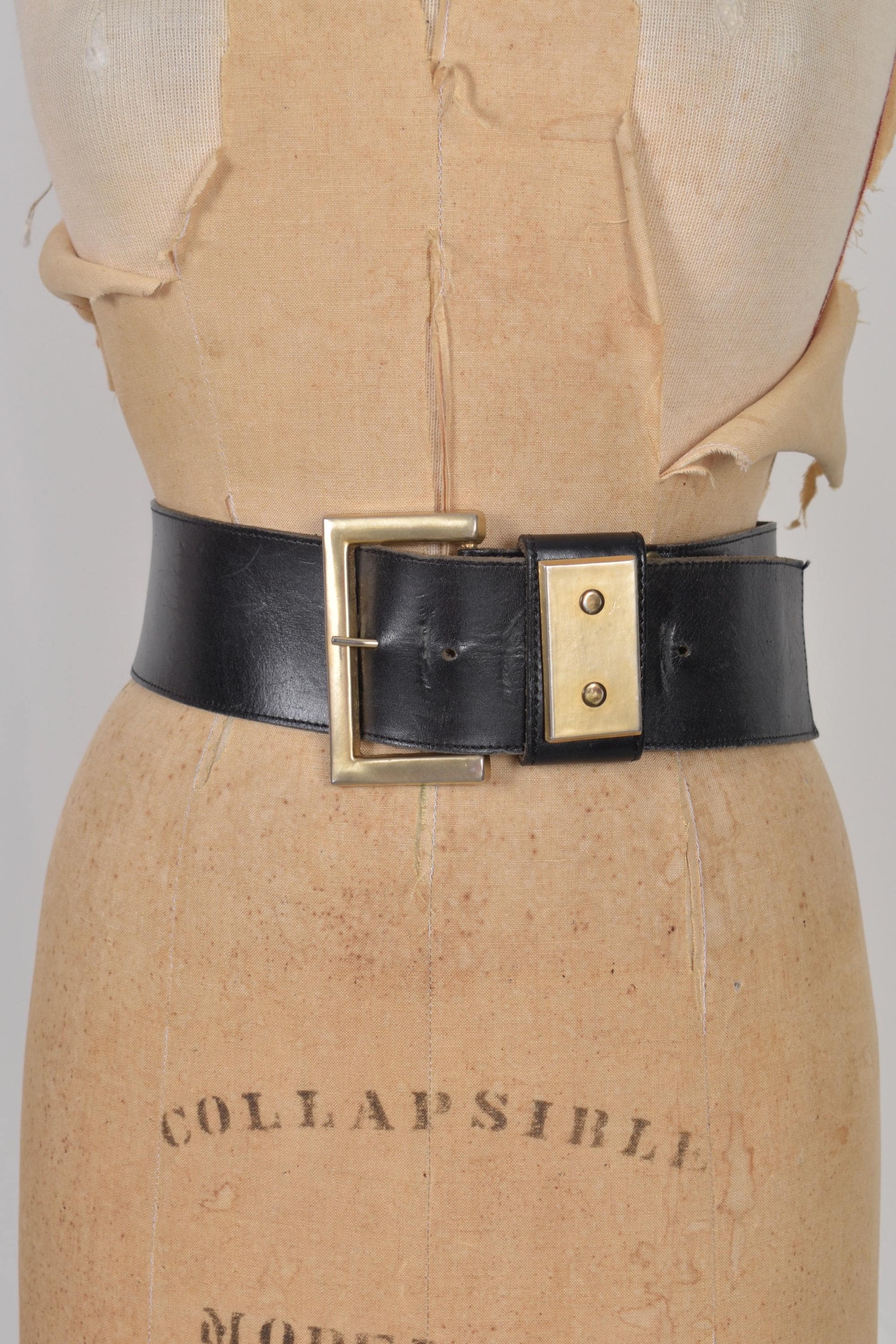Ceinture en métal à double anneau pour femme - Style 5 WhiteSilver