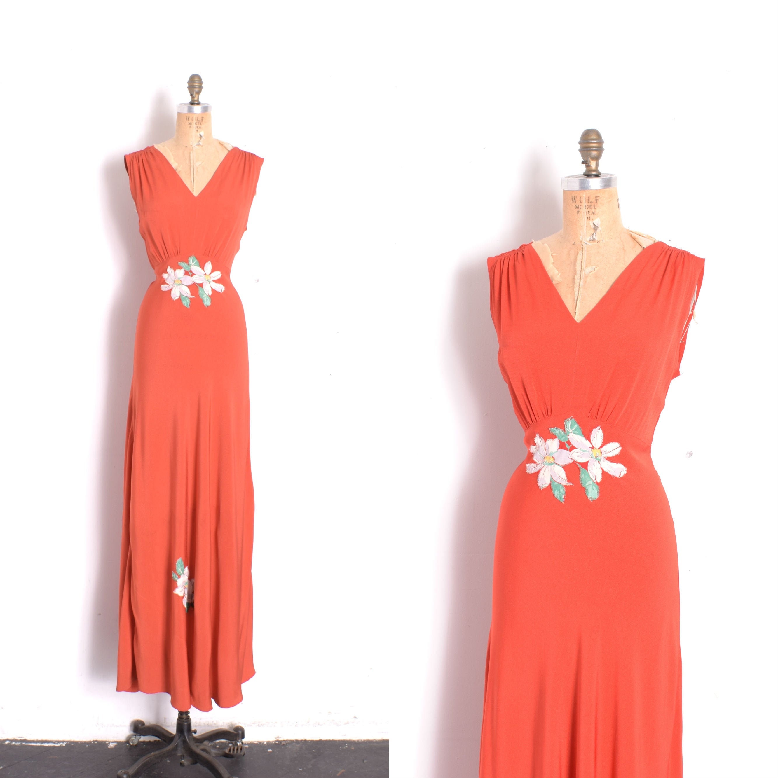 rayon gown