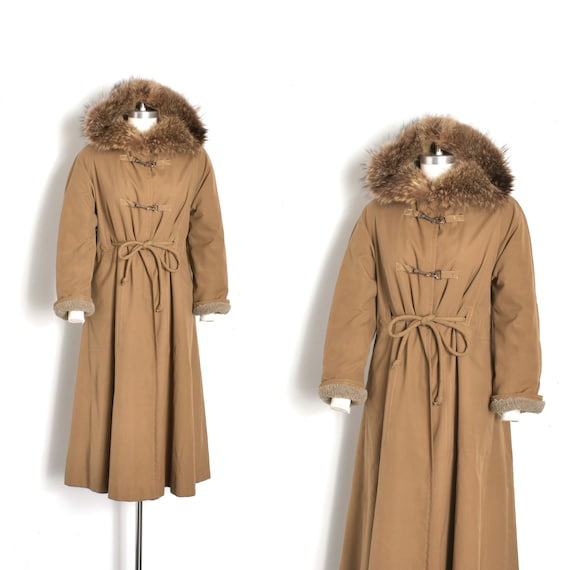 Vintage 1970s Coat / 70s Bonnie Cashin Hooded Duff