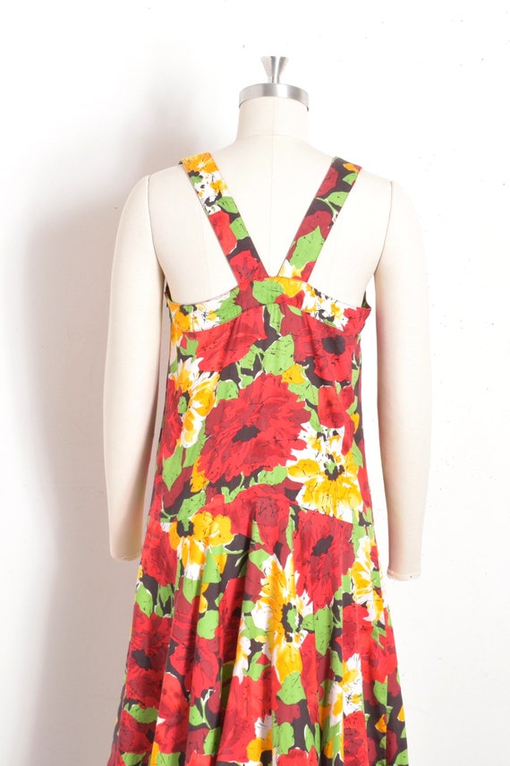 Vintage Dress / Pierre Cardin Floral Print Cotton… - image 5