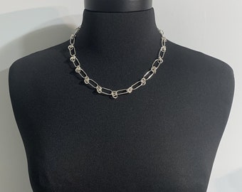 Sterling Knotted Necklace