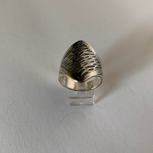 Sterling Shield Ring