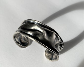 Ocean Wave Cuff Bracelet