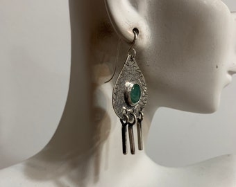 Aventurine Teardrop Earring