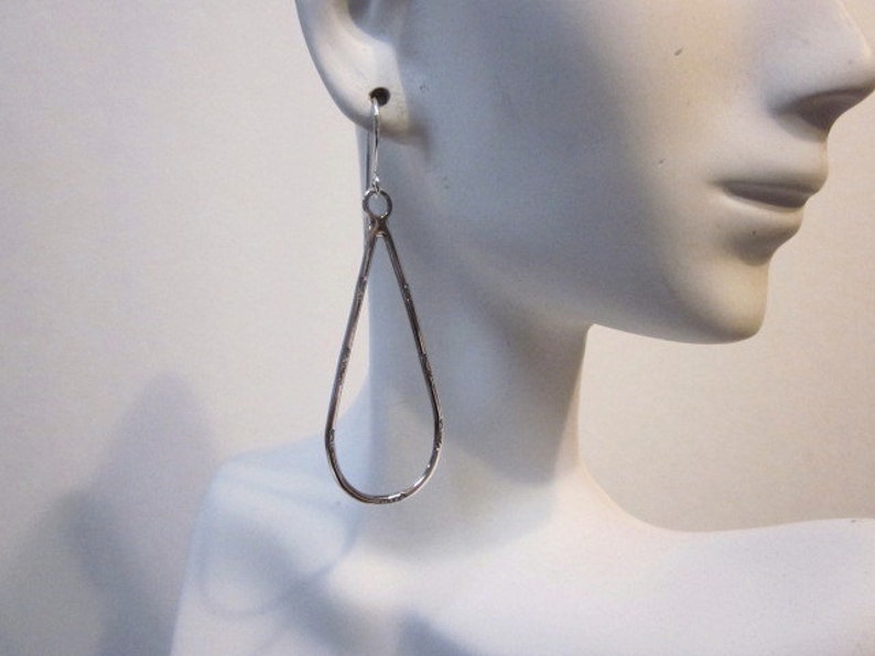 Bella's Open Teardrop Earring image 1