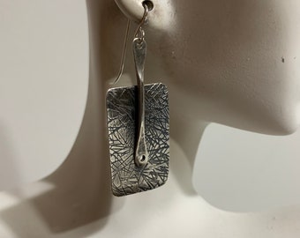 Abstract Rectangle Earrings