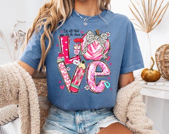 Teacher Valentine Shirt | Coquette Valentine Gift