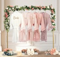 Bridal Getting Ready Robe, Bridesmaid Robes for Bridal Party, Matching Flower Girl Robe