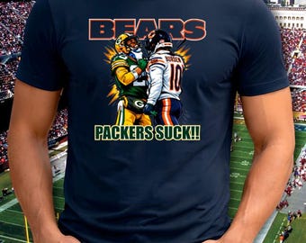 Diseño PNG de los Bears-Packers - Descarga instantánea - 300 DPI