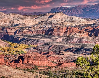 Evening at Capitol Reef National Park