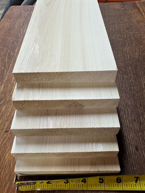 Northern White Cedar clear #1 4/4 craft boards 5pack