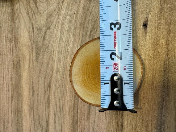 100 wood slices 2"-3.5" dia 3/8" thick choose between Maple, White Birch  or Aspen