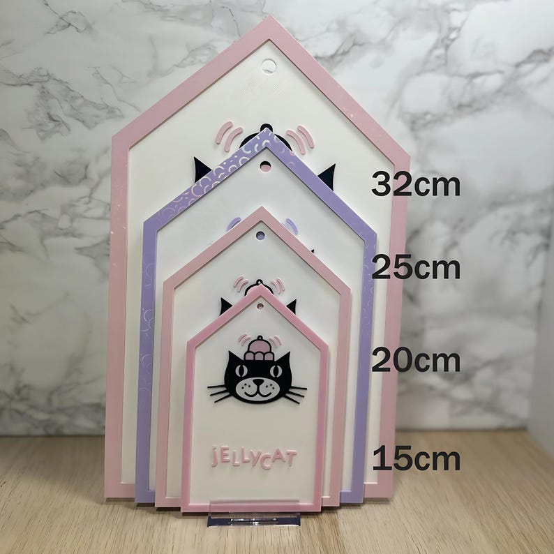 Jellycat Signs Size examples