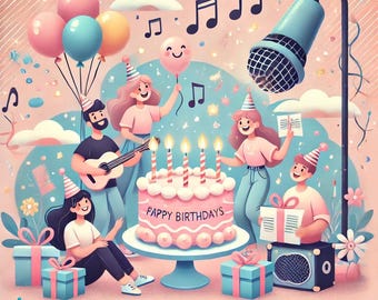 Personalized Birthday Song – Custom Music Gift for Your Loved One | MP3 Download
