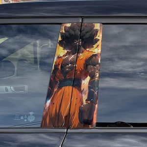 Blaku (86) - Customizable Car Livery Pillar Decal Sticker Wrap | Auto Exterior Side Door Pillar Panel Sticker Decal - Fits Any Vehicle