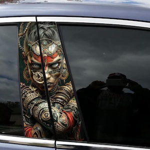 Always - Customizable Car Livery Pillar Decal Sticker Wrap | Auto Exterior Side Door Pillar Panel Sticker Decal - Fits Any Vehicle