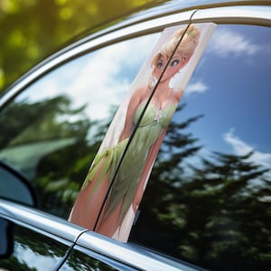 Tinker Bell (19) - Customizable Car Livery Pillar Decal Sticker Wrap | Auto Exterior Side Door Pillar Panel Sticker Decal - Fits Any Vehicle