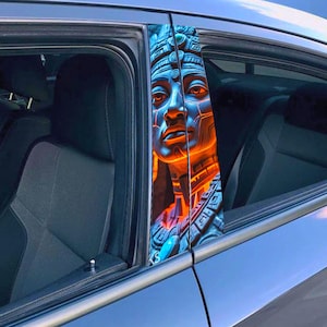 Life Stone - Customizable Car Livery Pillar Decal Sticker Wrap | Auto Exterior Side Door Pillar Panel Sticker Decal - Fits Any Vehicle