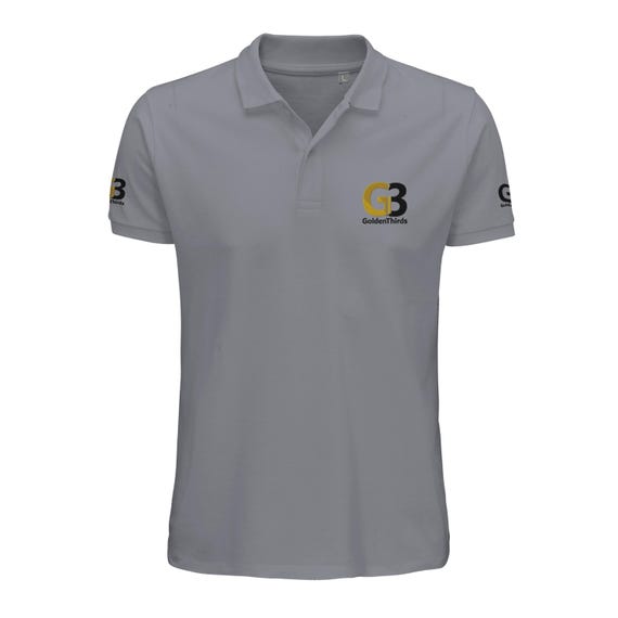 Polos personalizados y bordados con algodón orgánico para empresas
