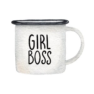 Girl Boss Sticker |  Girl Boss Gift | Business Owner Gift