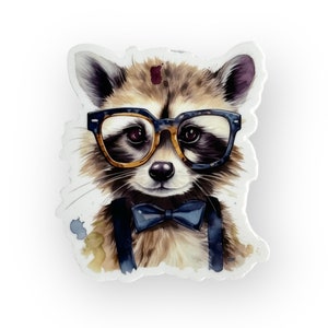 Raccoon Sticker |  Cute Raccoon | Wildlife Sticker
