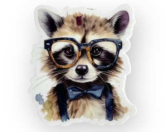 Raccoon Sticker |  Cute Raccoon | Wildlife Sticker