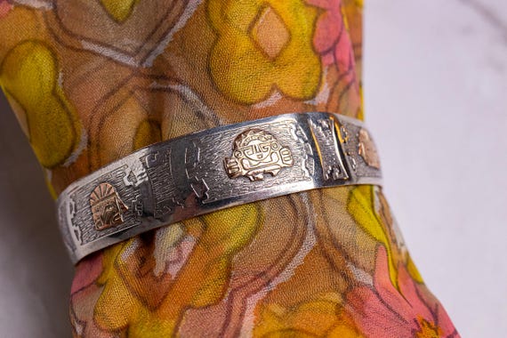 Bracciale Modernista Messico Argento