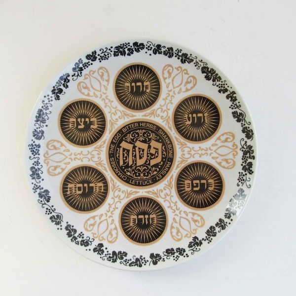 Ceramic Seder Plates Etsy