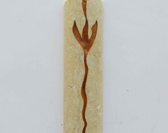 Ein Vintage-Mezuzah-Fall aus Marmor, Made in Israel