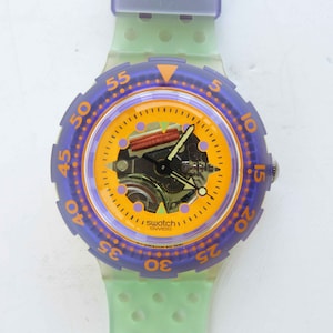 Swatch watch, good condition, good working order. new quality battery, in original box, unused.