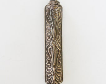 Ein sehr großer Vintage Mezuzah-Fall aus Bronze, Made in Israel