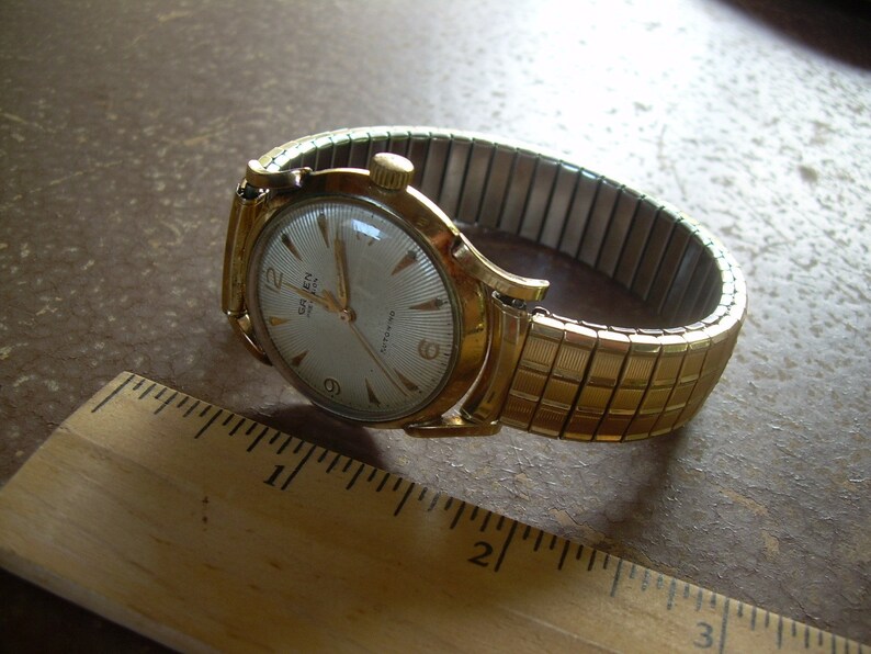 vintage gruen precision autowind watch