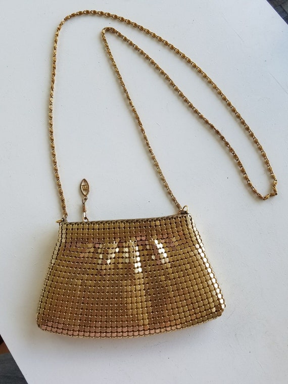 Old Vintage purse made of Gold metal mesh Beautiful and in | Etsy