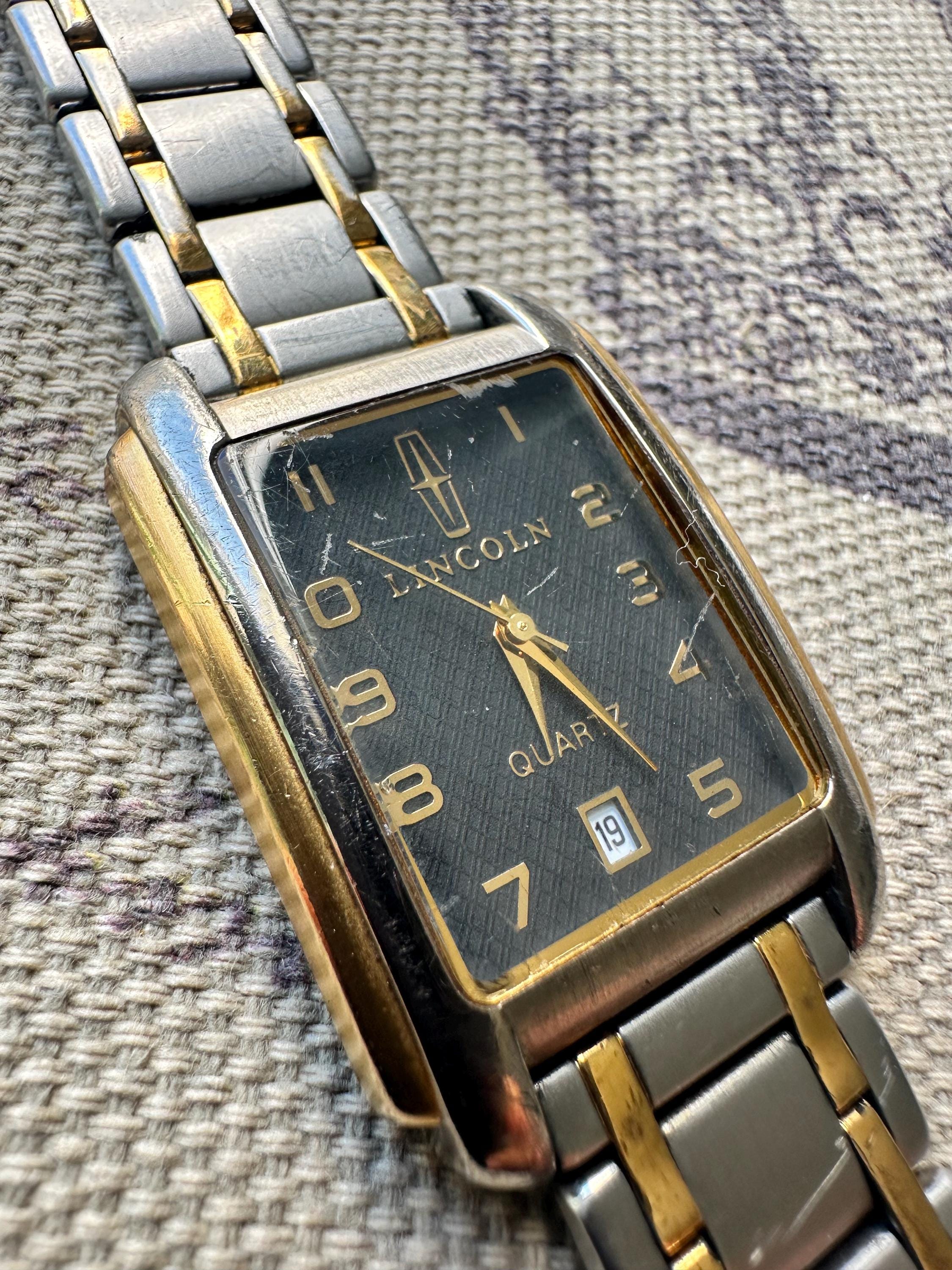 ダウンタウン　時計　ウォッチ　リンカーン Old Lincoln Quartz Watch in Working Order 161-official Licensed