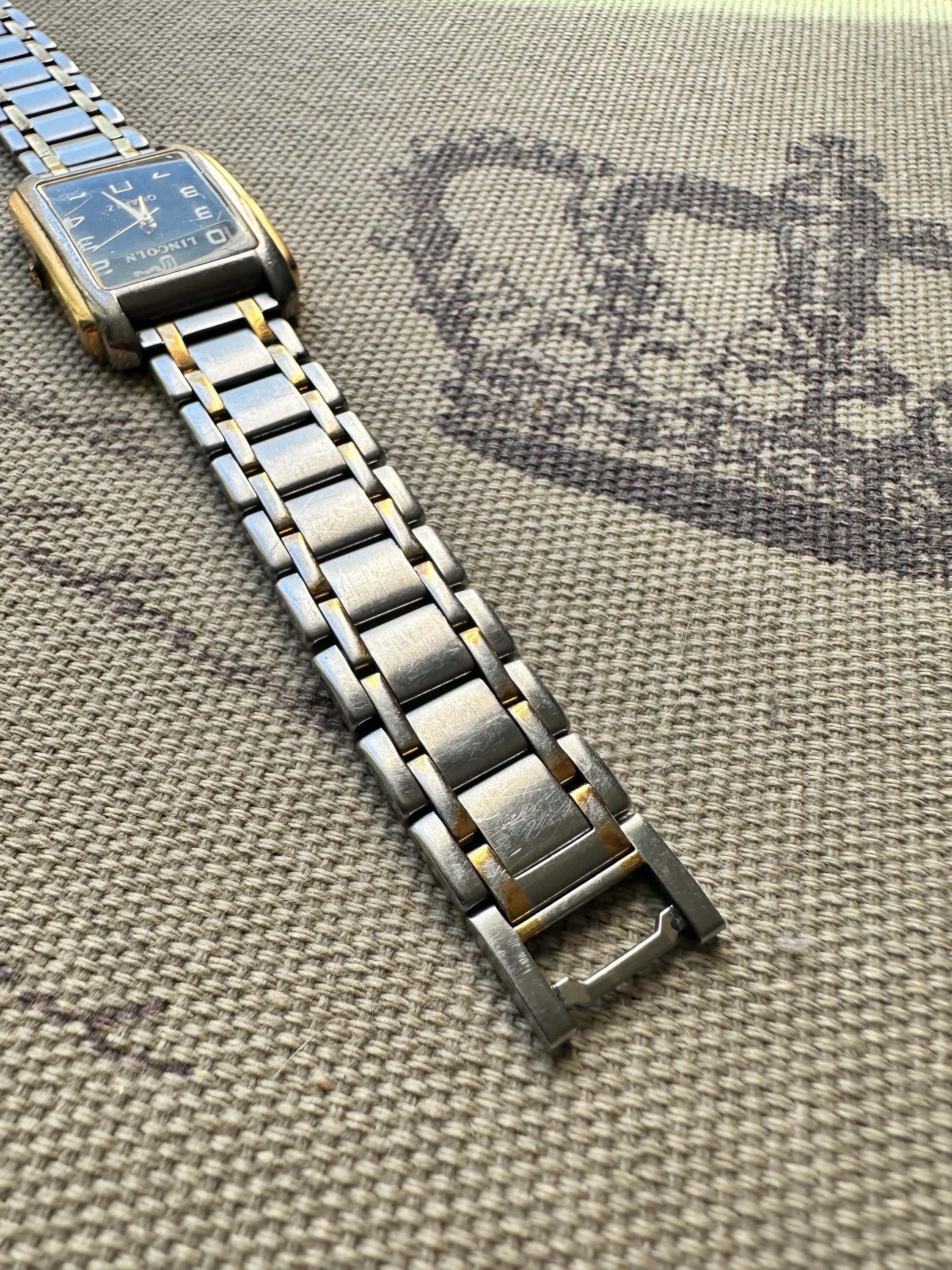 Old Lincoln Quartz Watch in Working Order 161-official Licensed