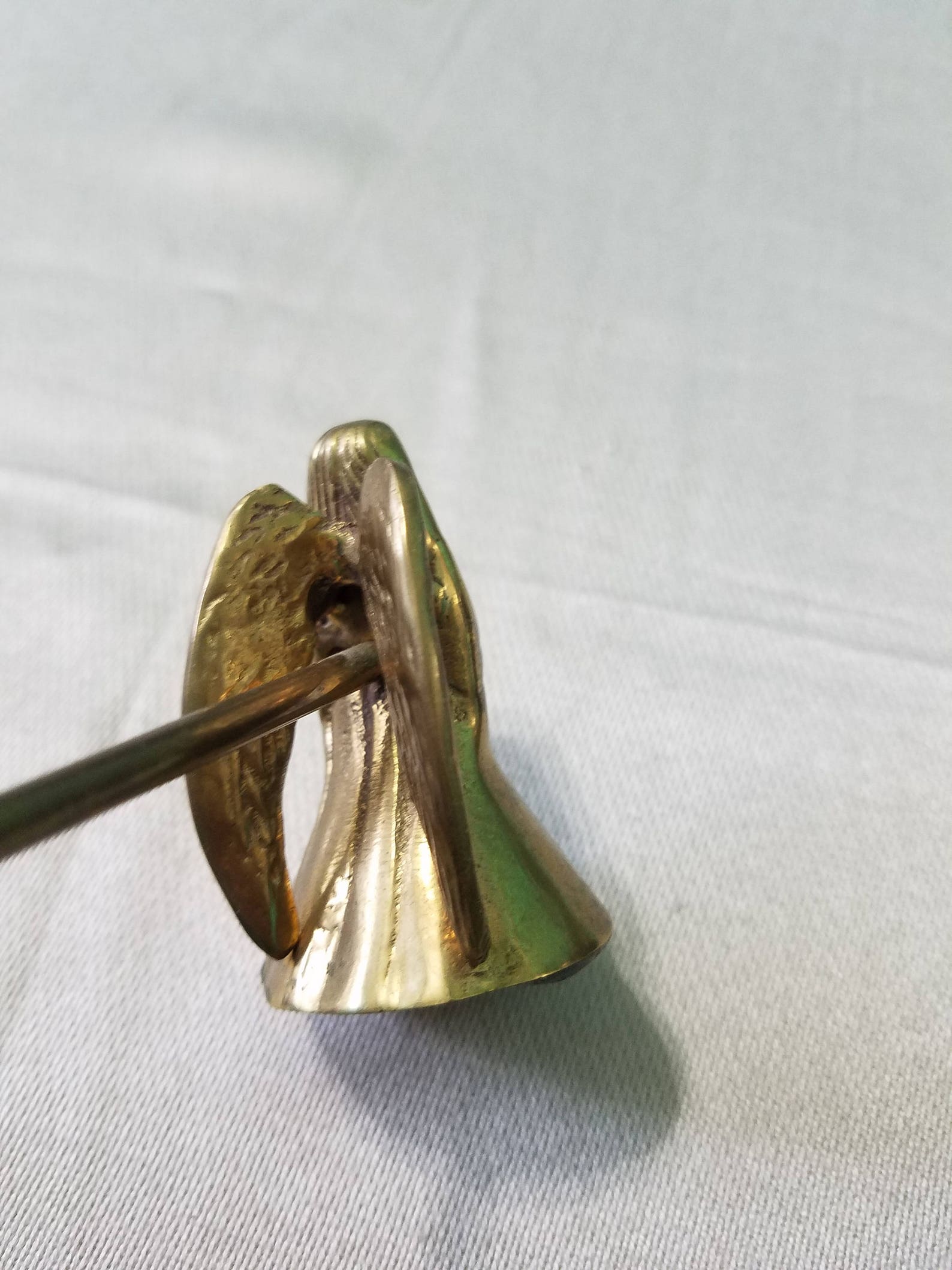 Vintage Solid Brass Angel Candle Snuffer. Great Find Etsy