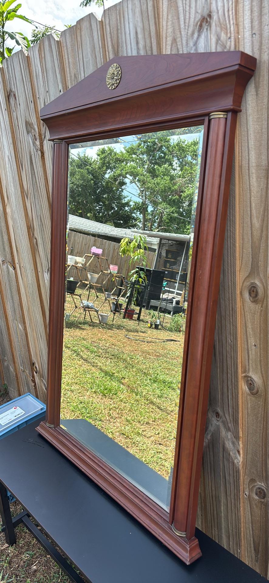 ETHAN ALLEN イーセンアーレン USA ウォールミラー 大型 鏡 ETHAN ALLEN イーセンアーレン USA ウォールミラー 大型 鏡 鏡