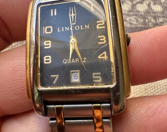 ダウンタウン　時計　ウォッチ　リンカーン Old Lincoln Quartz Watch in Working Order 161-official Licensed