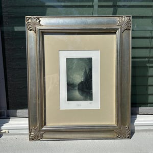 Jean-Michel Mathieux-Marie ARTE enmarcado firmado y numerado, edición limitada 9/150~ RARO