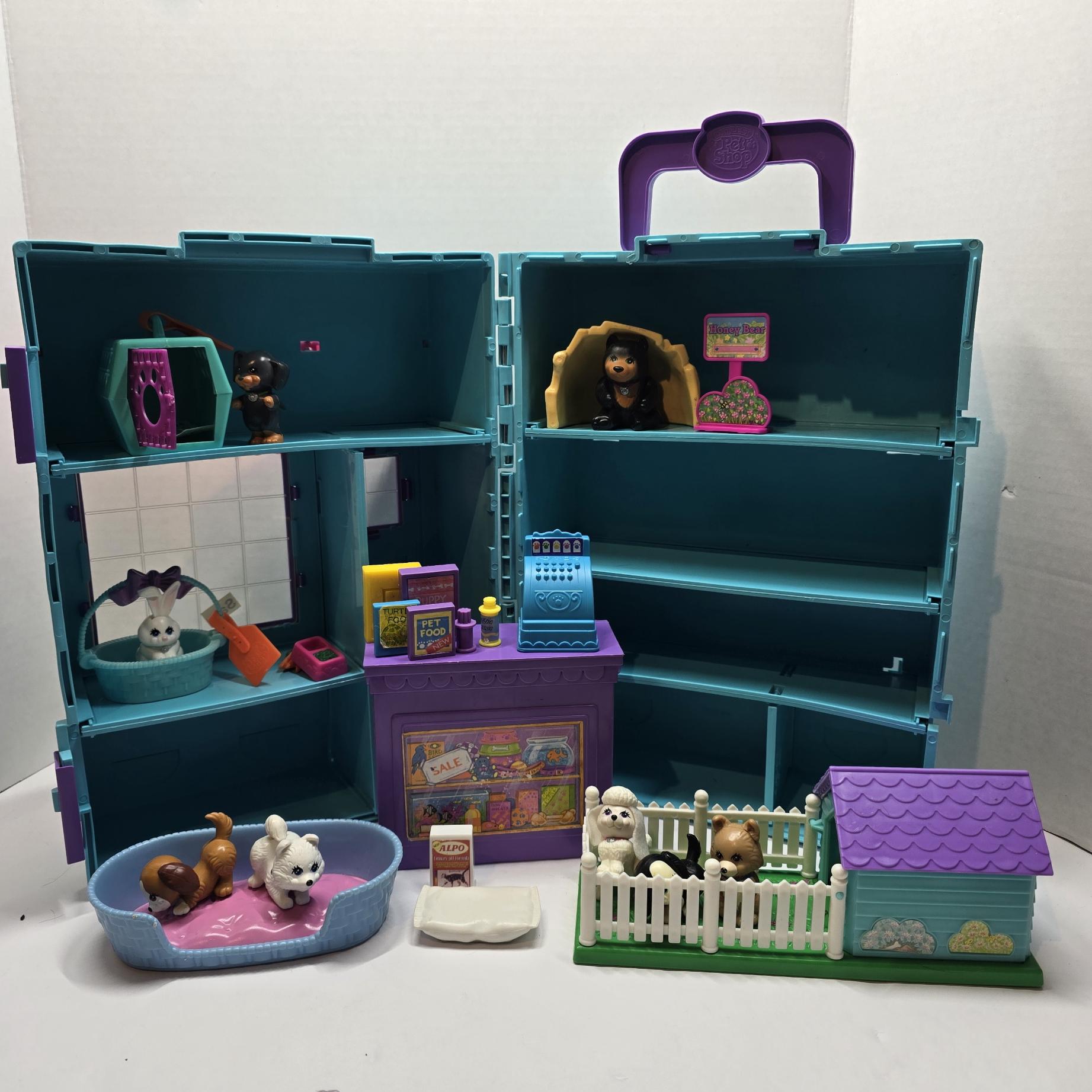 playset old littlest pet shop sets