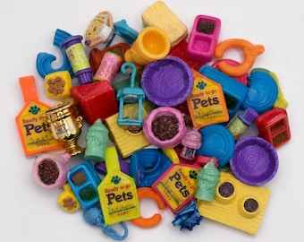 USTED ELIGE / Accesorios de repuesto vintage para Littlest Pet Shop de Kenner SOLAMENTE
