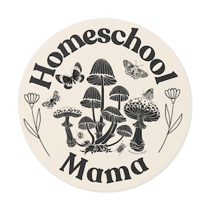 Homeschool Mama Car Decal Indoor/Outdoor Use