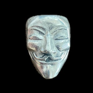 Guy Fawkes Bolt Covers -- V for Vendetta -- Vigilante Vehicle Decor