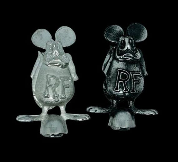 Solid Pewter Rat Fink Figurine - Etsy